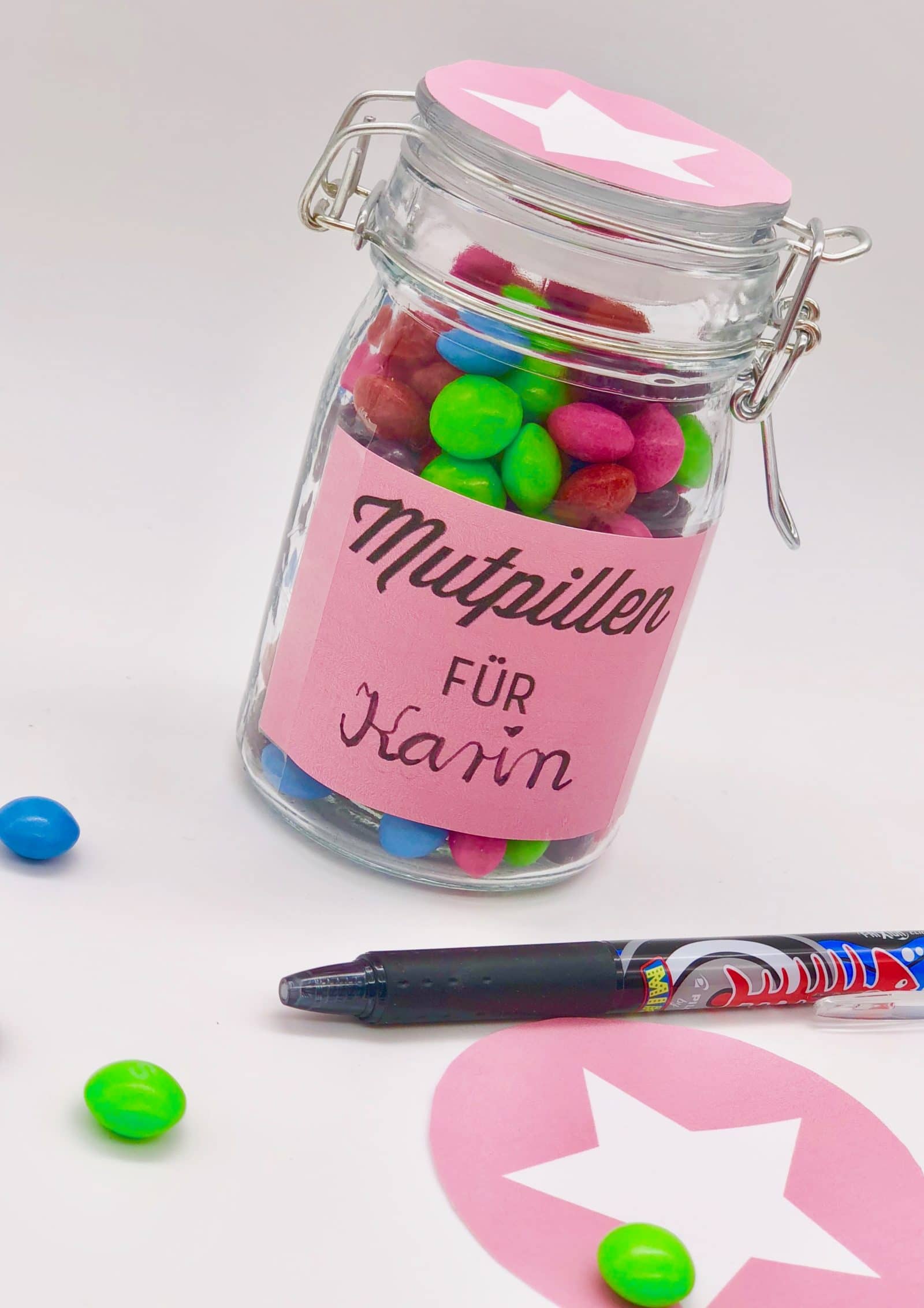 Kleine Geschenke im Glas selber machen