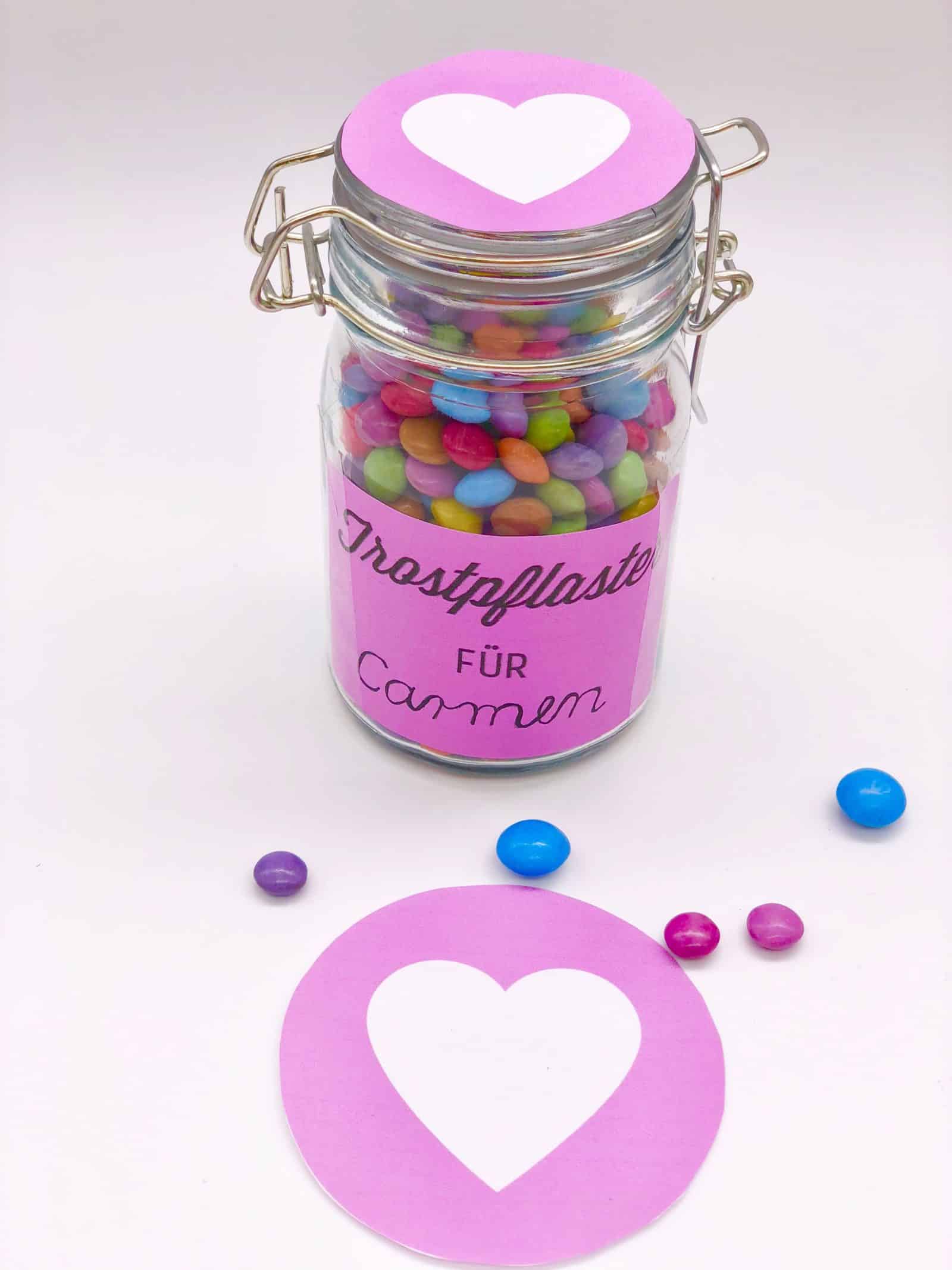 Kleine Geschenke im Glas selber machen
