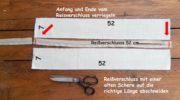 Sitzkissen mit Reißverschluss selber nähen