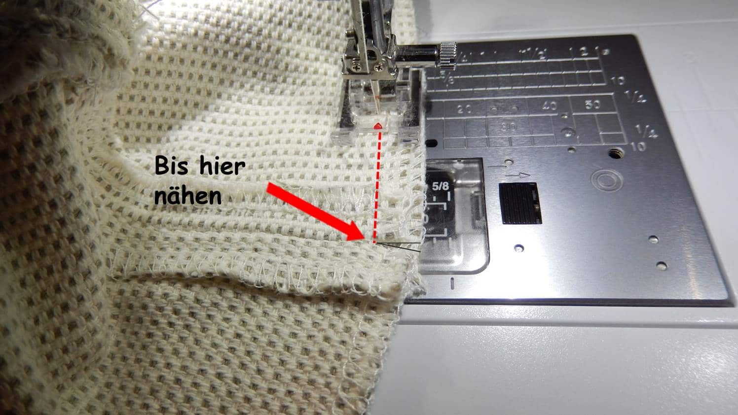 Sitzkissen mit Reißverschluss selber nähen