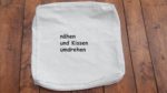 Sitzkissen mit Reißverschluss selber nähen