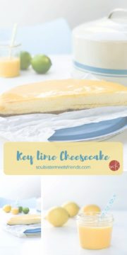 Frisch und zitronig: Key Lime Cheesecake