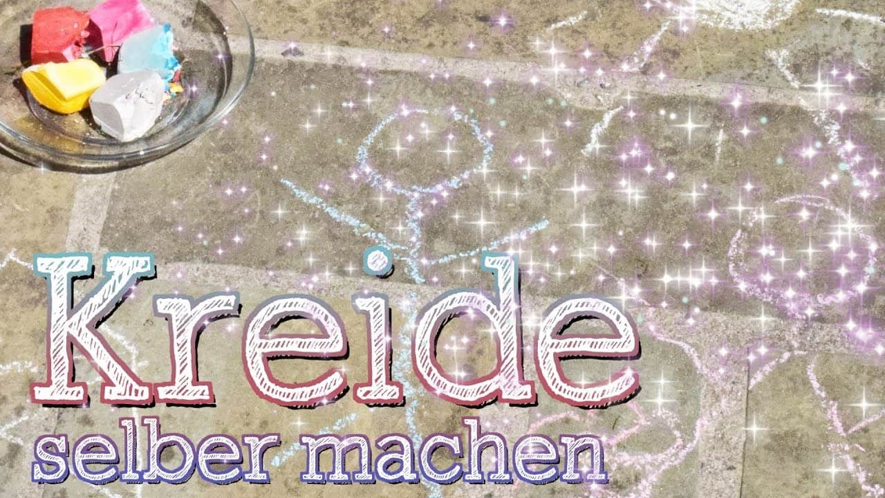 Kreide selber herstellen