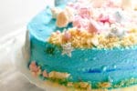 „Nixe & Meer“ – Minitorte mit Mascarponecreme und Mandelbiskuit