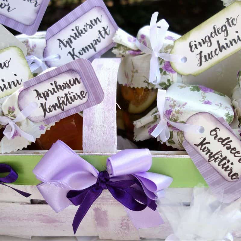 DIY Geschenkkorb selber basteln