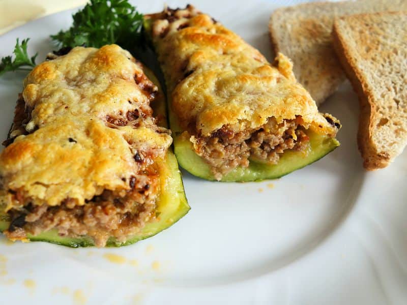 Gefüllte Zucchini – garantiert lecker!