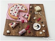 FIMO Pizza Salami | Miniature Polymerclay