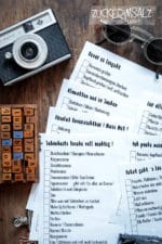 Ich packe meinen Koffer … das unglaubliche Reise Packliste DIY