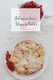 Johannisbeer Streuseltaler – lecker wie vom Bäcker