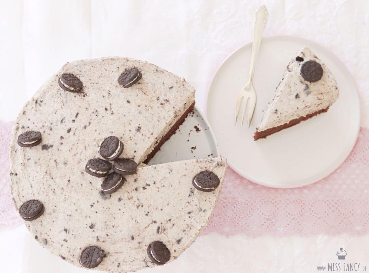Mega schokoladig: Oreo-Brownie-Torte