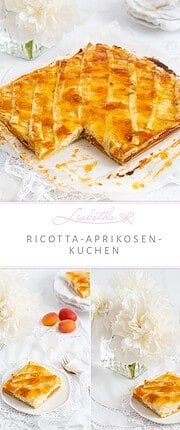 „Ricotta-Aprikosenkuchen und Geschichten die das Leben schreibt!"