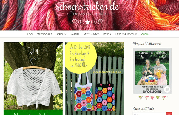 schoenstricken.de | Ich liebe Stricken, Basteln, Häkeln – der Anfängerkreativblog