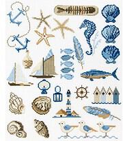 Maritime Kreuzstichmotive