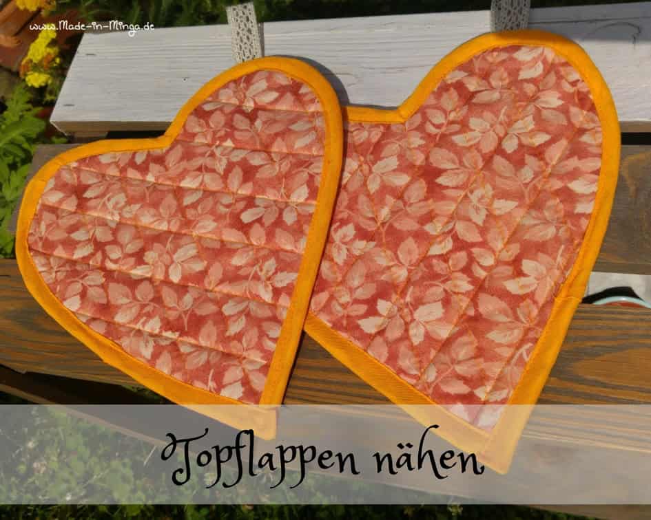 Topflappen quilten & nähen