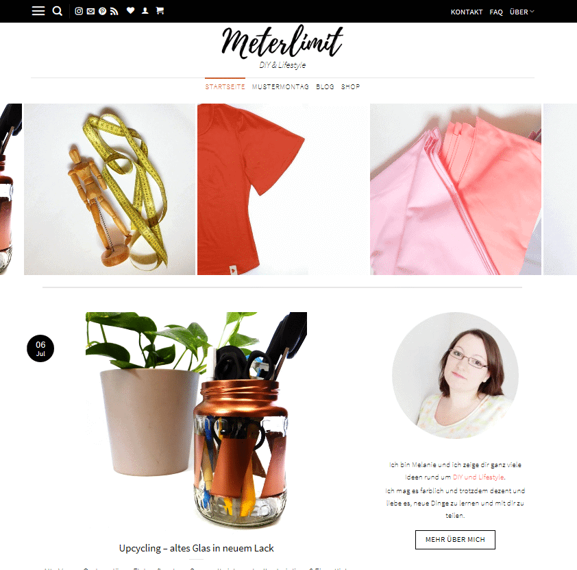 Meterlimit • DIY & Lifestyle • Dein Blog für Ideen rund um