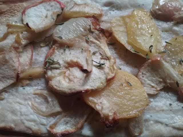 himmlisch erdige Flammkuchen
