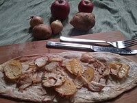 himmlisch erdige Flammkuchen