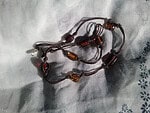 Boho-  Style- Kette „Herbstfeuer“