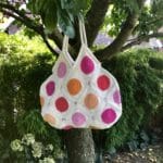 Häkeltasche Polka Dots