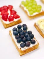 Sommerliche Obstwaffeln selber machen