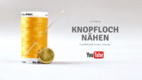 Knopfloch nähen - Video Tutorial