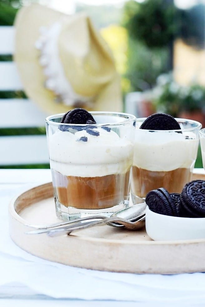 OREO-Affogato – köstlicher italienischer Eiskaffee – 3 Zutaten, in 3 Minuten fertig!