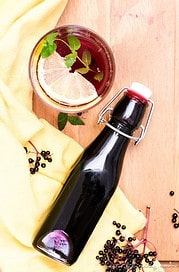 Holunderbeeren-Sirup / Fliederbeersirup