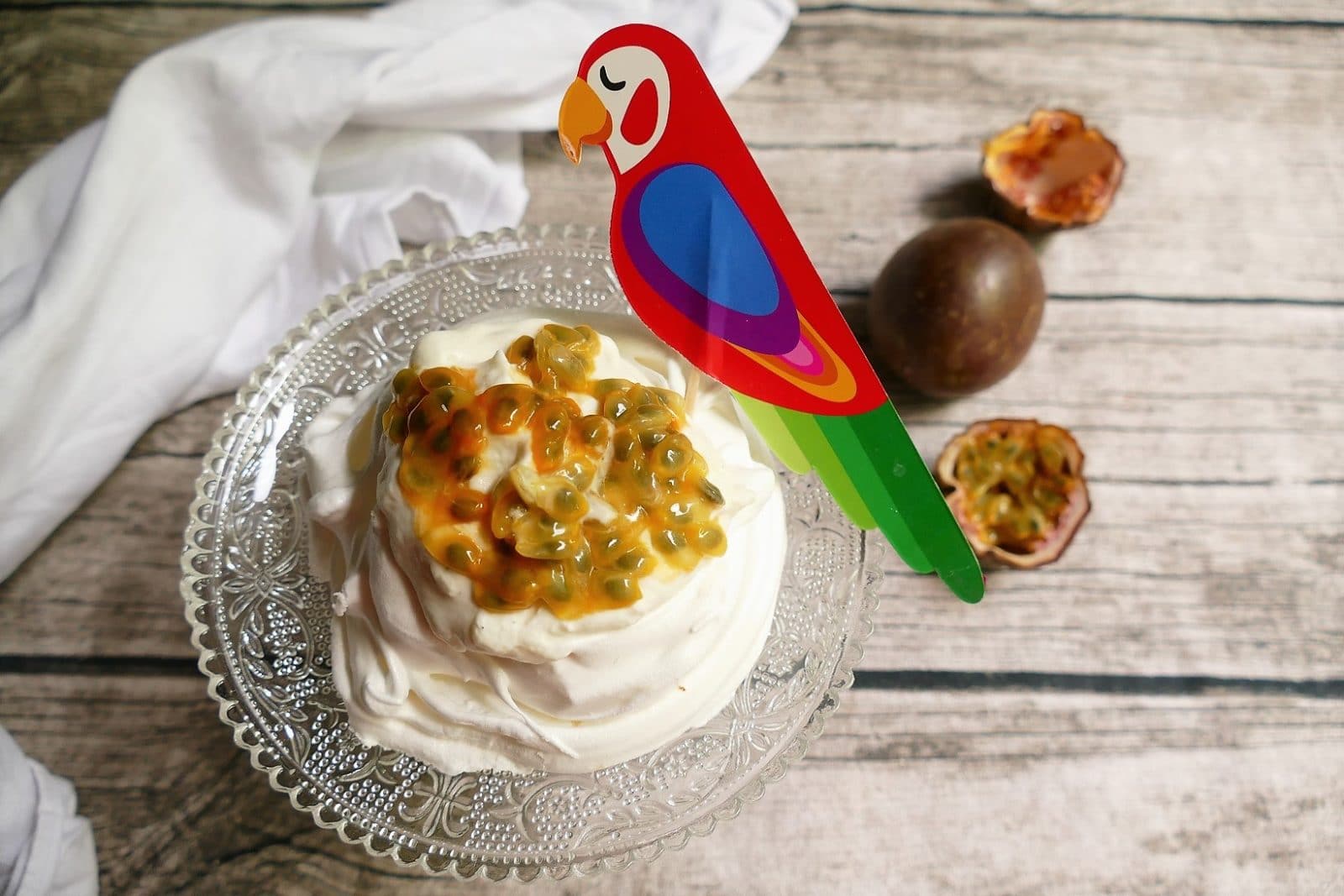 Mini Pavlova mit Maracuja