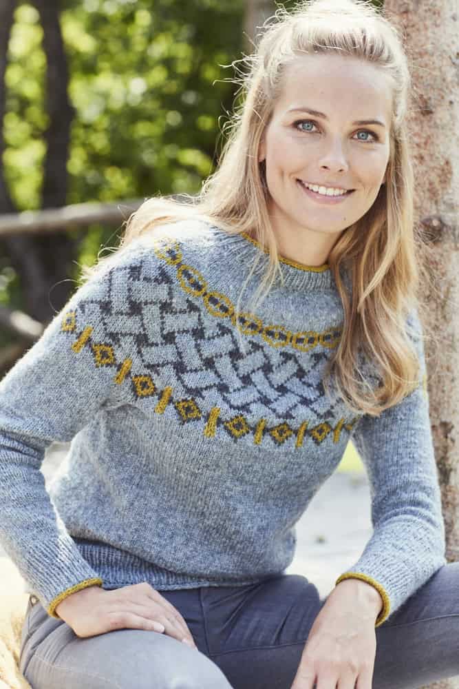 Flechtwerk – Rundpassen-Pulli