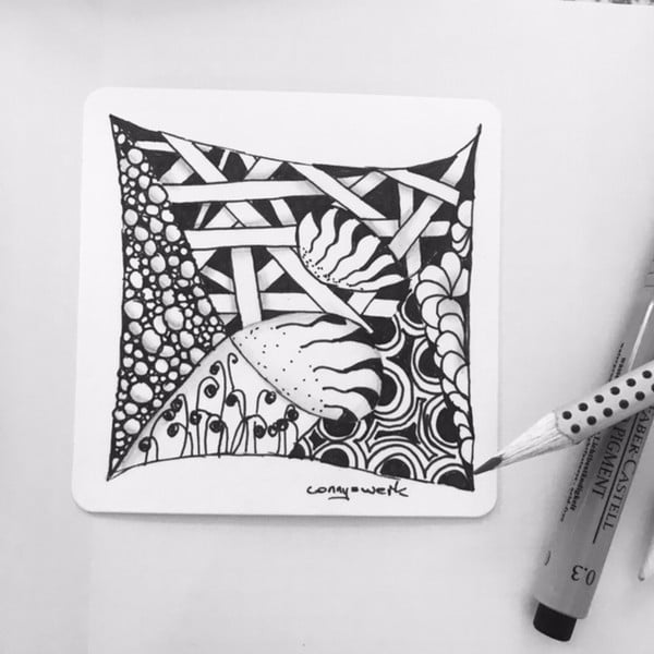 Zentangle – eine neue Faszination