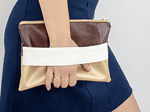 Lederclutch nähen!