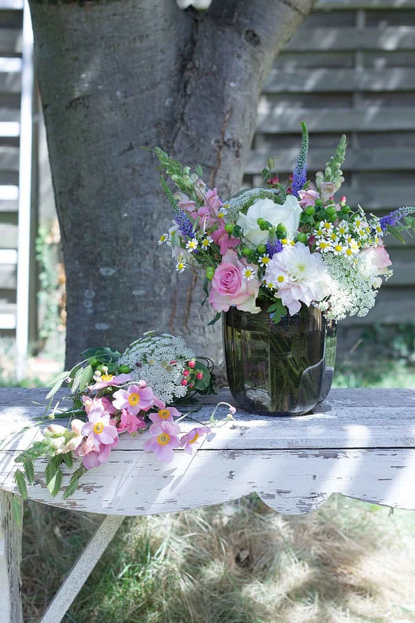 Blumendeko mit Spätsommer-Charme