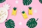 DIY Ananas Geschenkbox aus Papprollen basteln