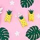 DIY Ananas Geschenkbox aus Papprollen basteln