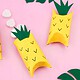 DIY Ananas Geschenkbox aus Papprollen basteln