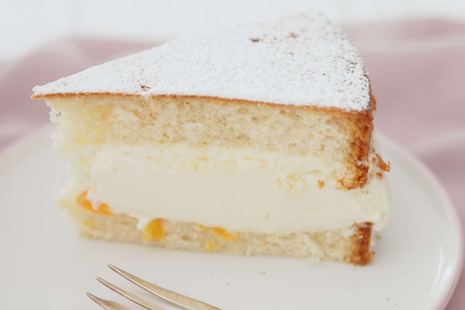 Käse Sahne Torte ganz klassisch gemacht