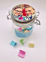 DIY Foto Geschenk - gemeinsame Momente im Glas sammeln