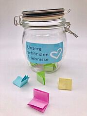 DIY Foto Geschenk – gemeinsame Momente im Glas sammeln