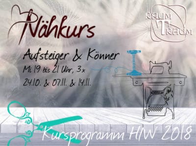 Nähkurs Aufsteiger & Könner