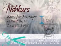 Nähkurs Basics für Einsteiger