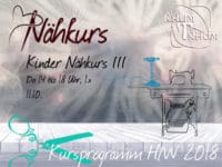 Kinder Nähkurs III