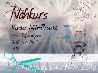 Kinder Näh-Projekt Stiftemäpchen