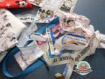 Comic-Zeitung aus Stoff