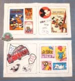 Comic-Zeitung aus Stoff