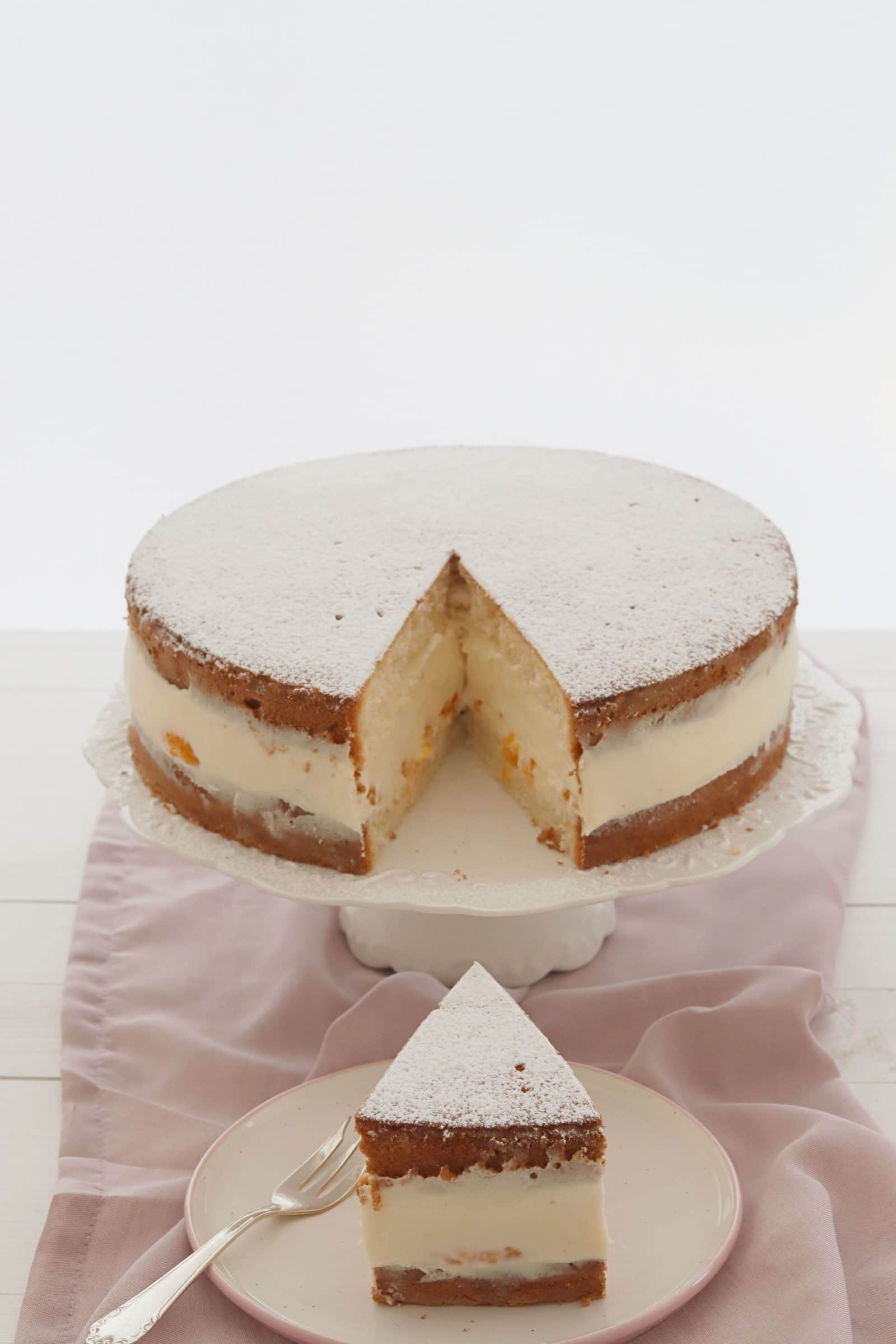 Käse Sahne Torte ganz klassisch gemacht - HANDMADE Kultur