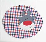 Applikationsvorlage Rudolph für weihnachtliches Nähen