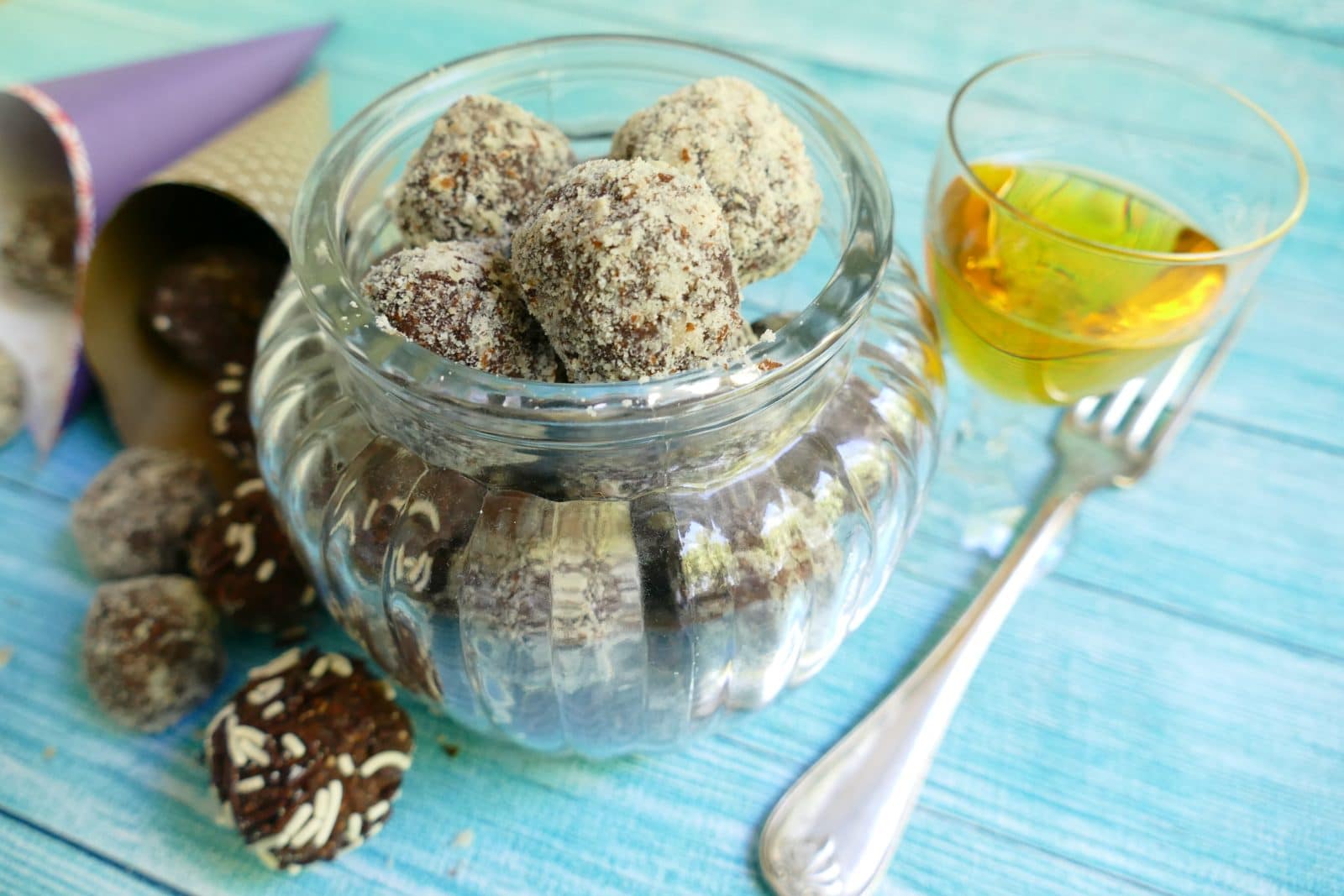 Hyggelige Schoko-Hafer-Bällchen (Chokladbollar)