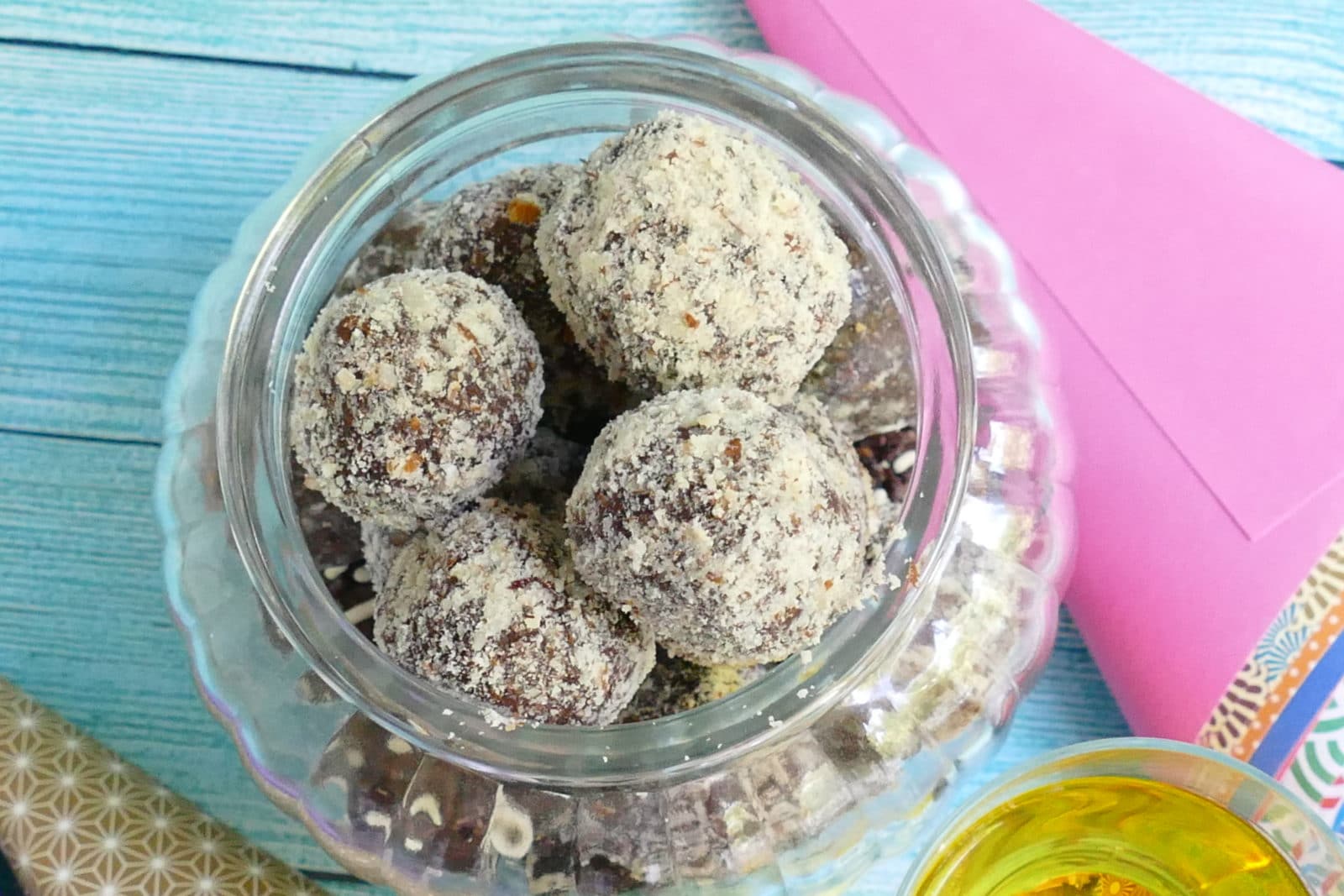 Hyggelige Schoko-Hafer-Bällchen (Chokladbollar)