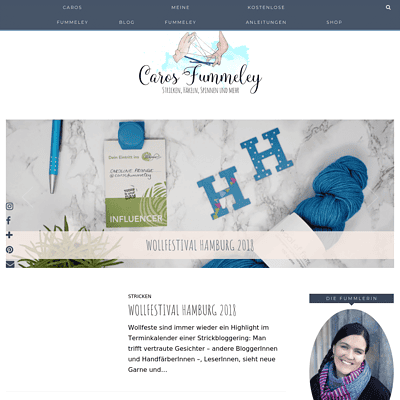 Caros Fummeley – Stricken, Häkeln, Spinnen und mehr