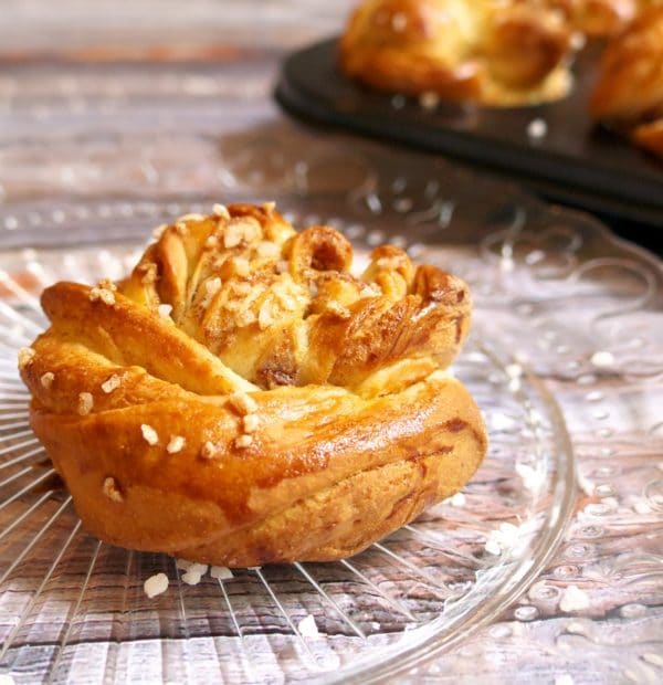 Schwedische Zimtschnecken (Kanelbullar)